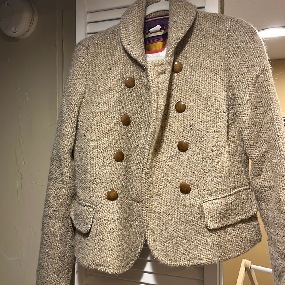 J crew wool coat